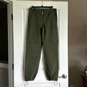 COLUMBIA Omni Shade Sun Protection zip off hiking pants size 6